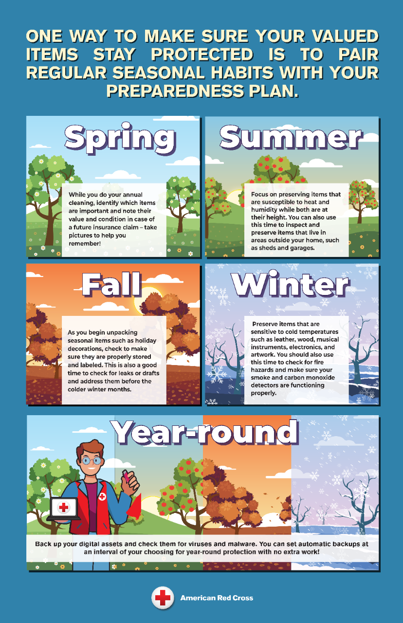 4 seasons - infographic