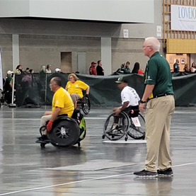 Participants in Veteran's Wheelchair Games