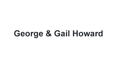 George & Gail Howard name