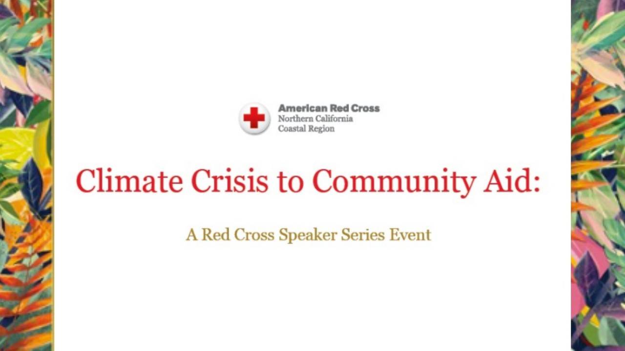 Climate Crisis to Community Aid event banner