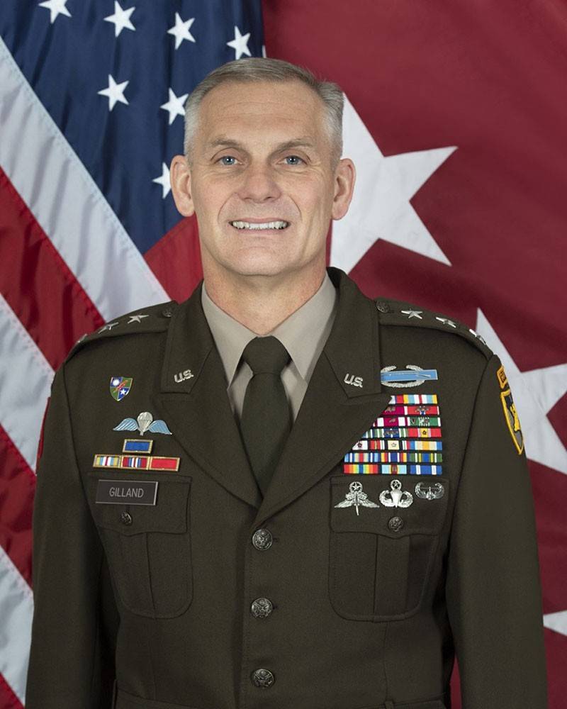 Lieutenant General Steven W. Gilland in military uniform
