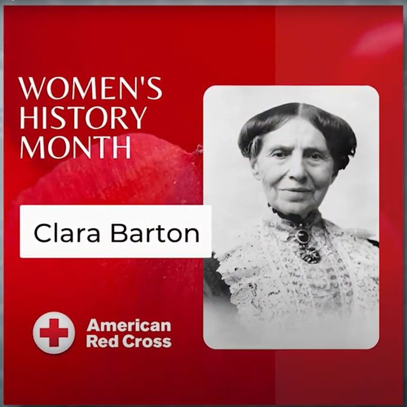 Women's History Month Clara Barton