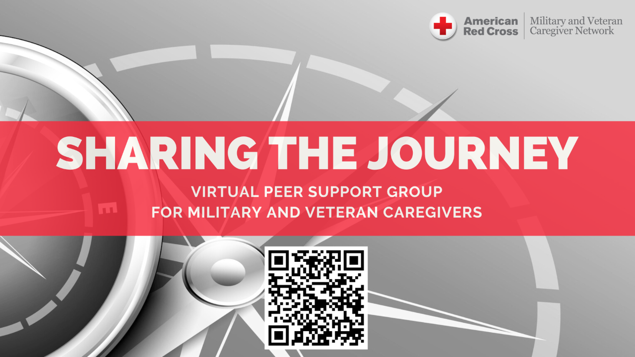 Sharing the Journey - Virtual Peer Support Group for Military and Veteran Caregivers