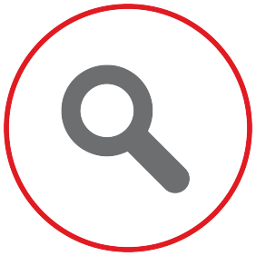 Magnifying glass icon