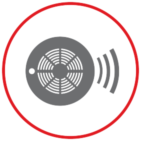 Smoke Alarm Icon