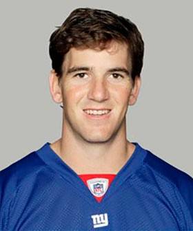 FILE -- This is a 2009 file photo showing New York Giants NFL player Eli Manning. New York Giants quarterback Eli Manning was having an MRI on his right leg in the wake of his injury against the Kansas City Chiefs.  Giants spokesman Pat Hanlon said the results will be reviewed by Dr. Russell Warren later Monday, oct. 5, 2009,  and the team will make an announcement after the doctor talks to Manning. (AP Photo/File)