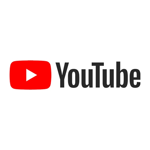 Youtube logo icon.