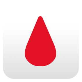Mobile Apps Blood Icon