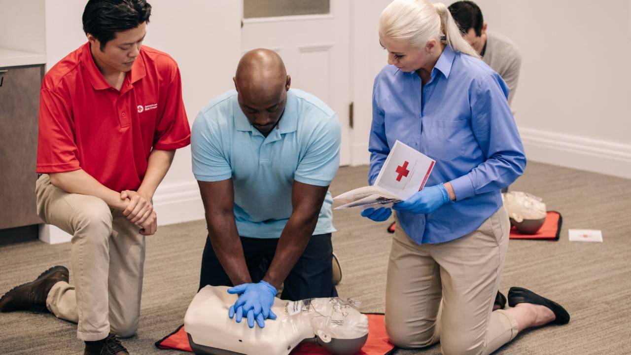 June 22, 2018. Washington, DC. CPR stock photos by Roy Cox for the American Red Cross.