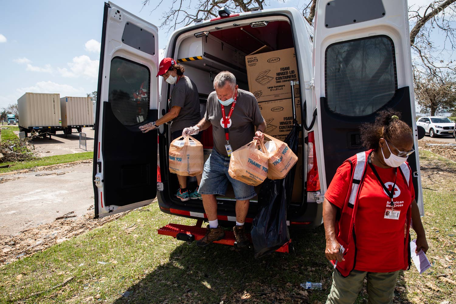 Thousands Still Need Red Cross Help Weeks after Hurricane Laura Landfall