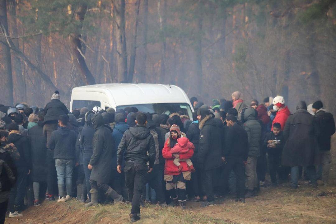 Thousands at Belarus Border in Need of Humanitarian Aid