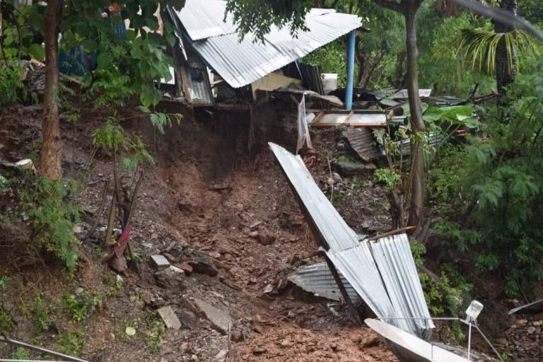 Mudslides continue to impact houses across East Timor.