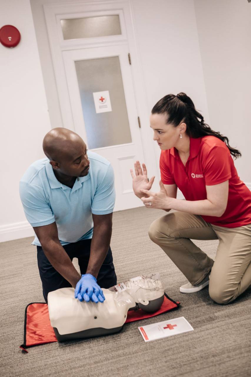 June 22, 2018. Washington, DC. CPR stock photos by Roy Cox for the American Red Cross.