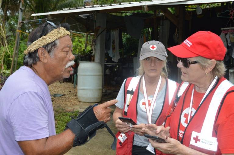 Guam suffered major damage in the storm