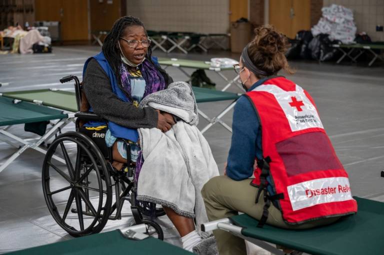 When tornado damage forced Yolanda Crater from her Little Rock, AR home, she knew the Red Cross would help, just as it did in 2014 when she had a home fire. 