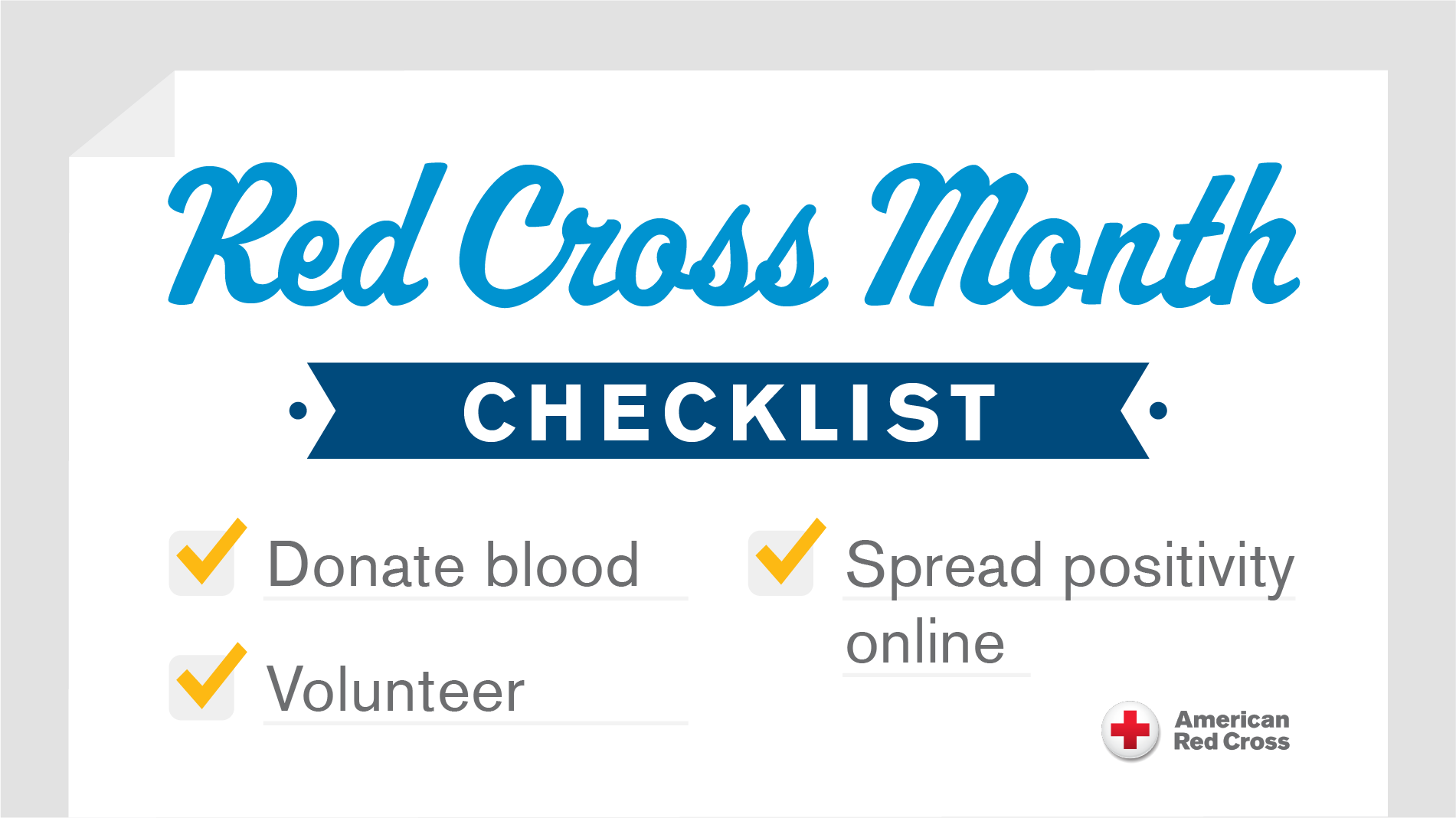 President Biden Proclaims March as Red Cross Month