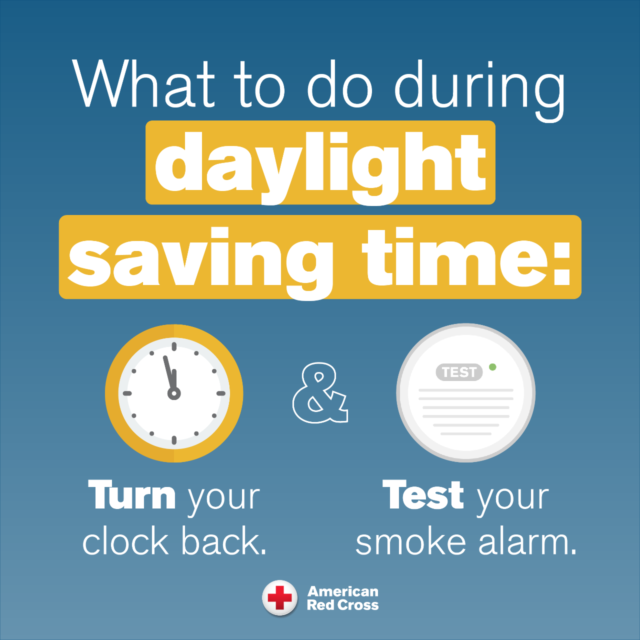 Check Your Smoke Alarms Turn Your Clocks Back