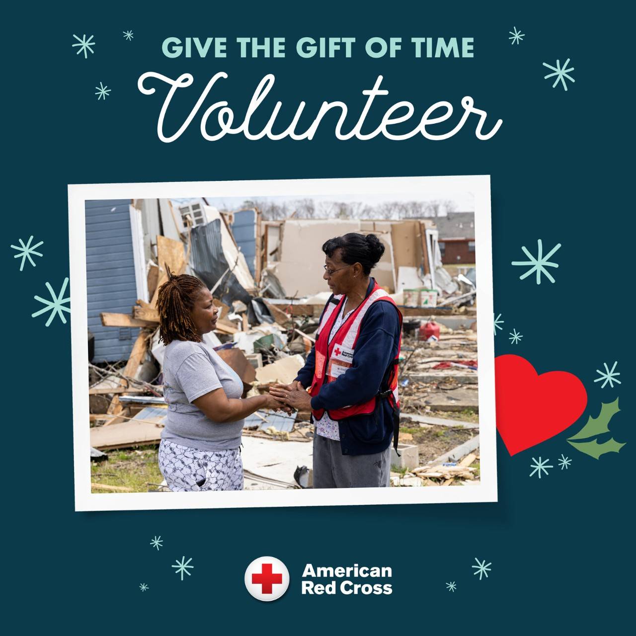 Give the gift of time, volunteer
