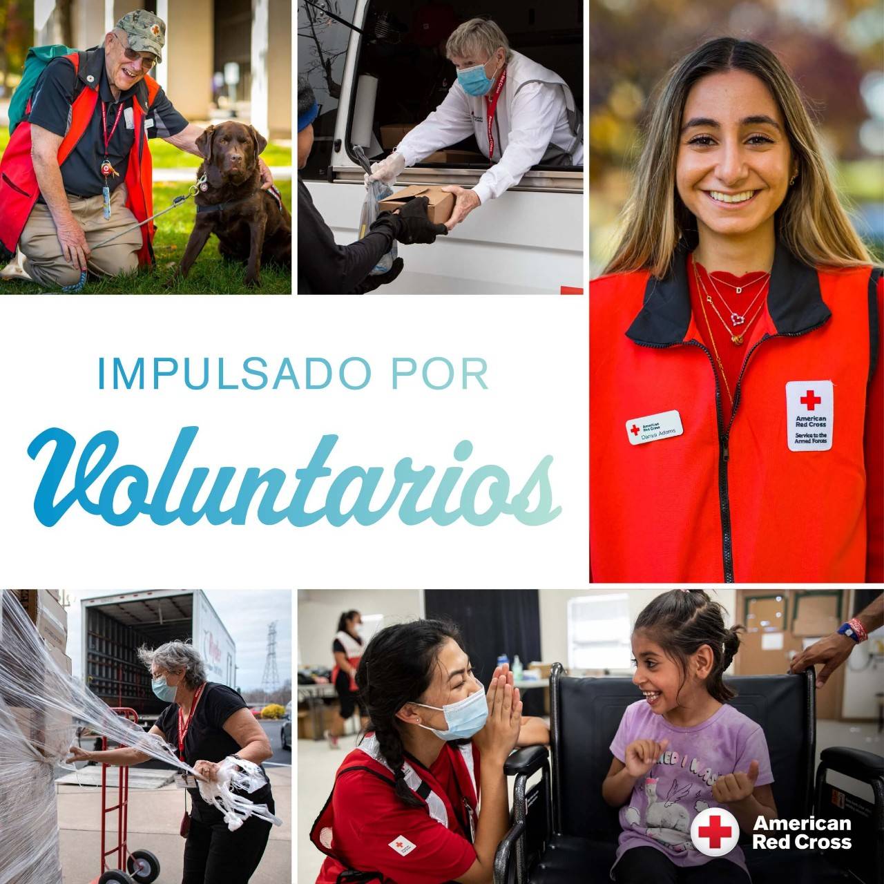 Impulsado por voluntarios