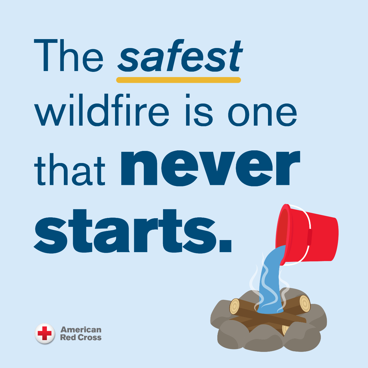 The safest wildfire is the one that doesn't start