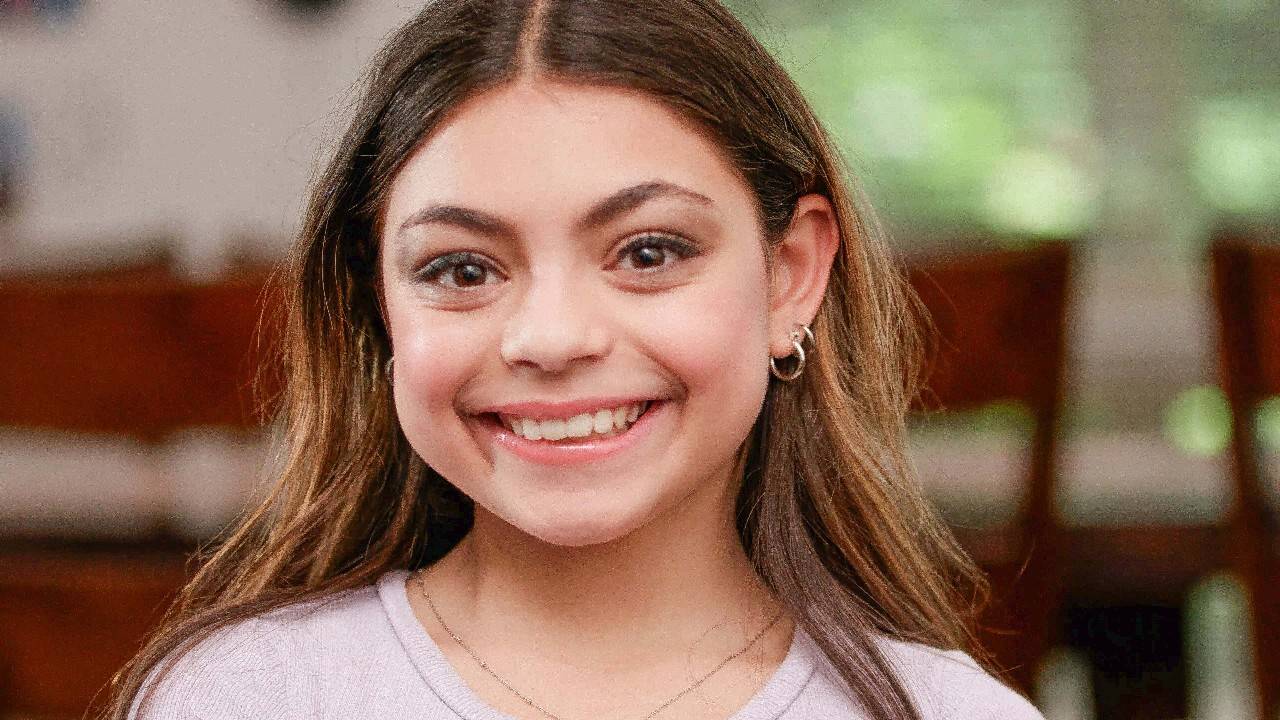 Smiling young girl