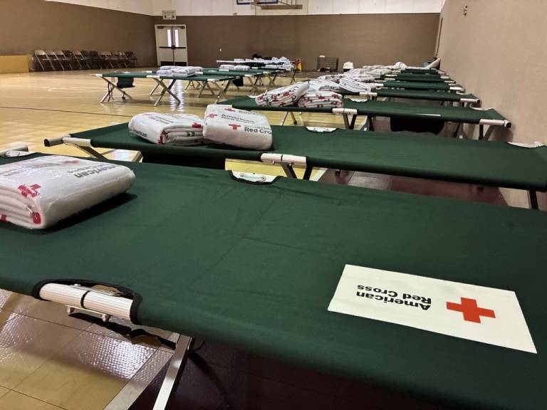 Shelters are ready, beds lined up for flood evacuees