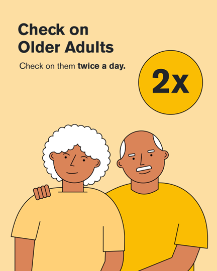 White-haired older couple