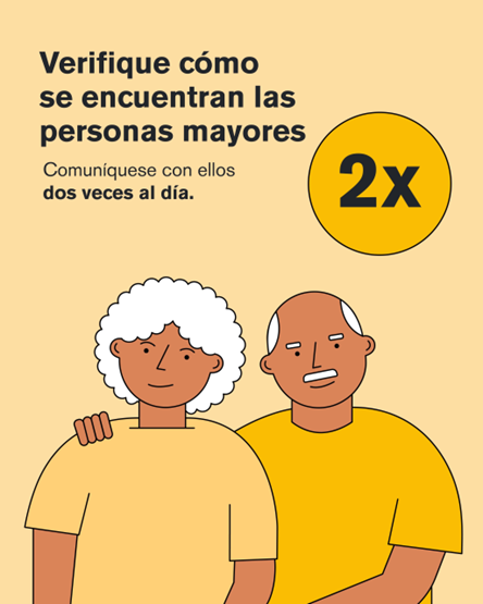 Pareja mayor de cabello blanco