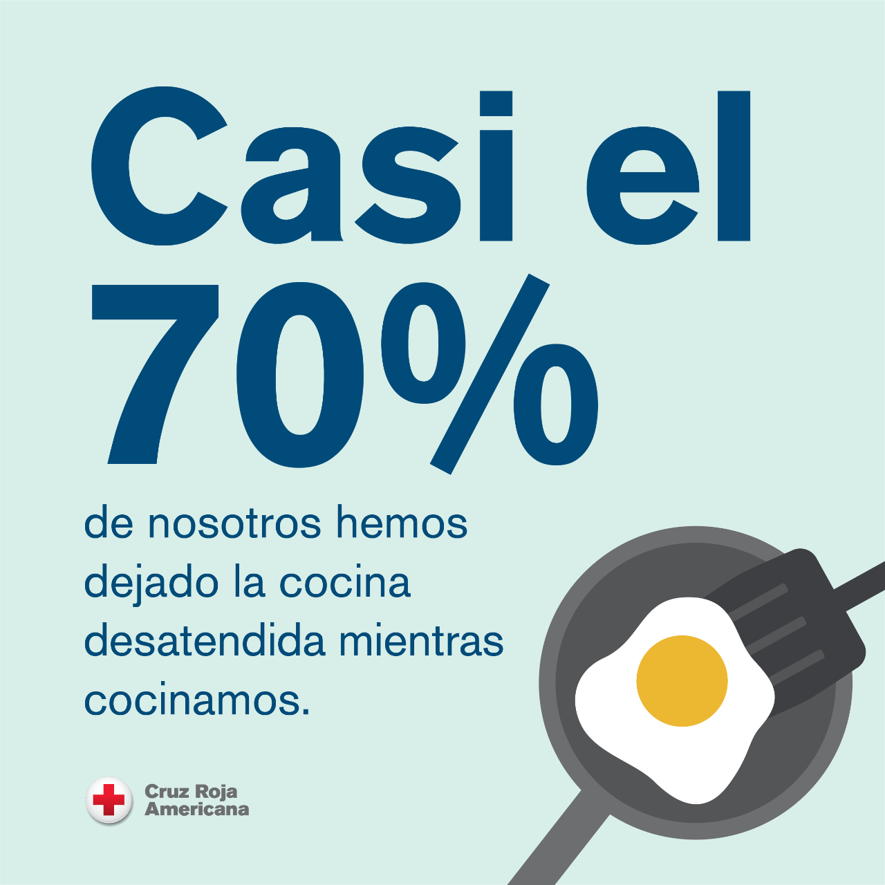 Imagen de un huevo en una sartén