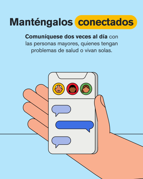 Mantente conectada