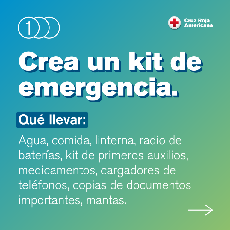 Graphic – build an emergency kit