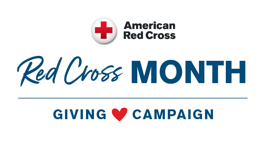 Logo for american red cross giving day on march 25th
