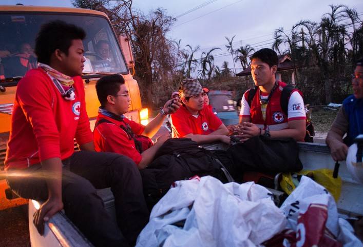 Haiyan - Red Cross response