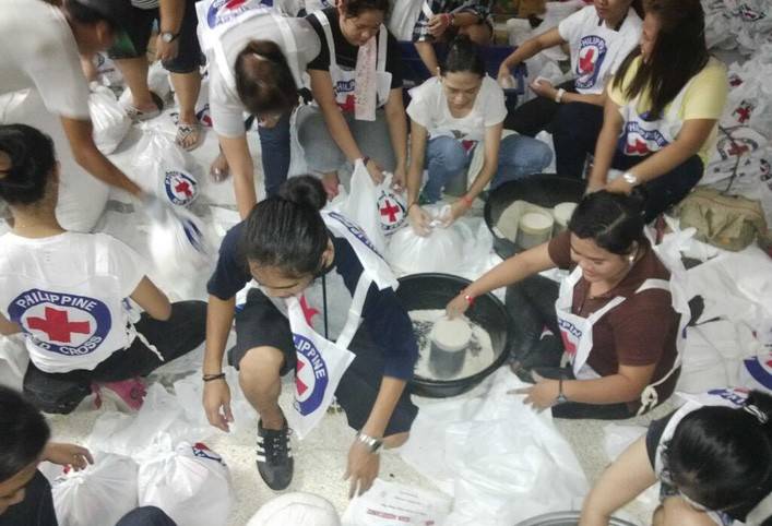 Haiyan - Red Cross response