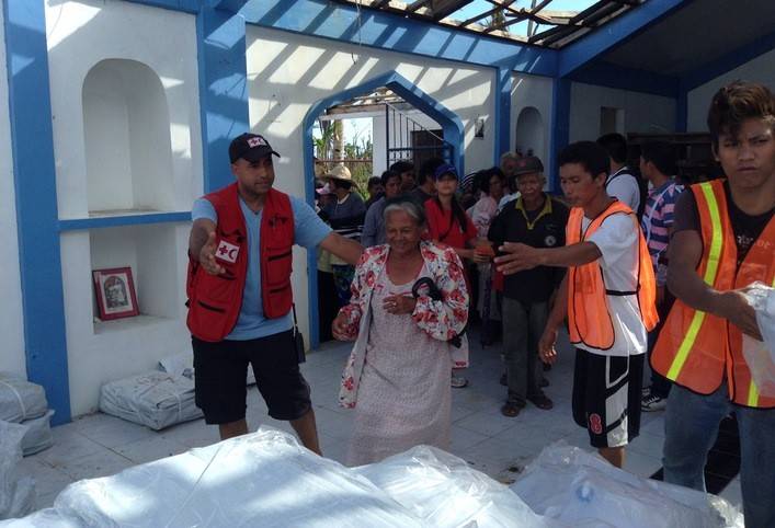Haiyan, one month later
