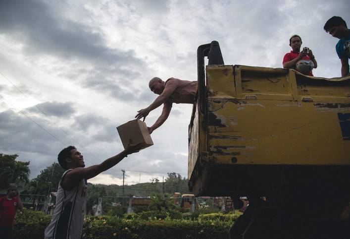 Haiyan, one month later