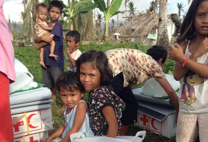 Haiyan, one month later