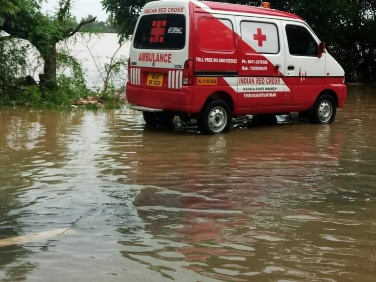 Red Cross Helps as Kerala, India Copes with Historic Floods