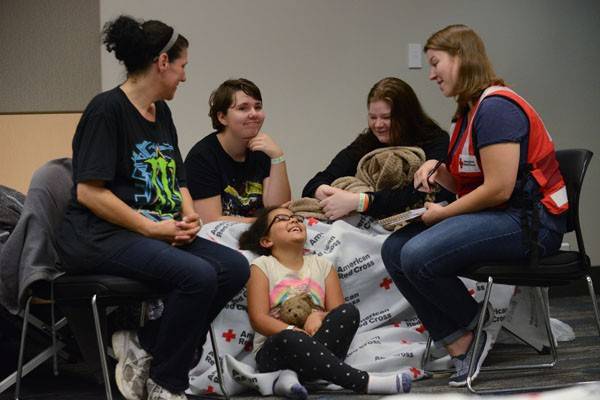 Evacuees share their stories