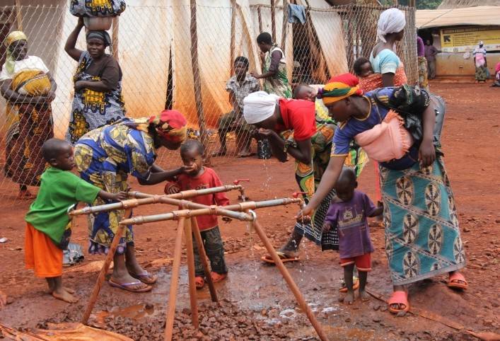IFRC delegate helps