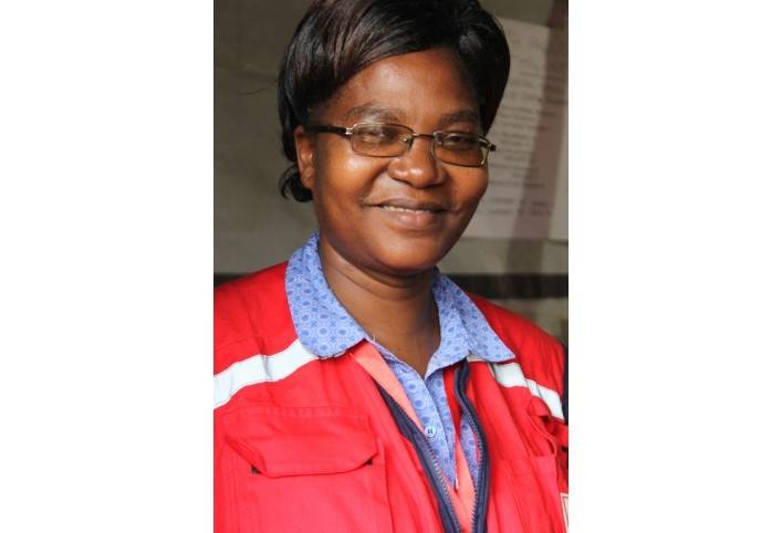 IFRC delegate helps