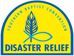 Southern Baptist Convention Disaster Relief logo.