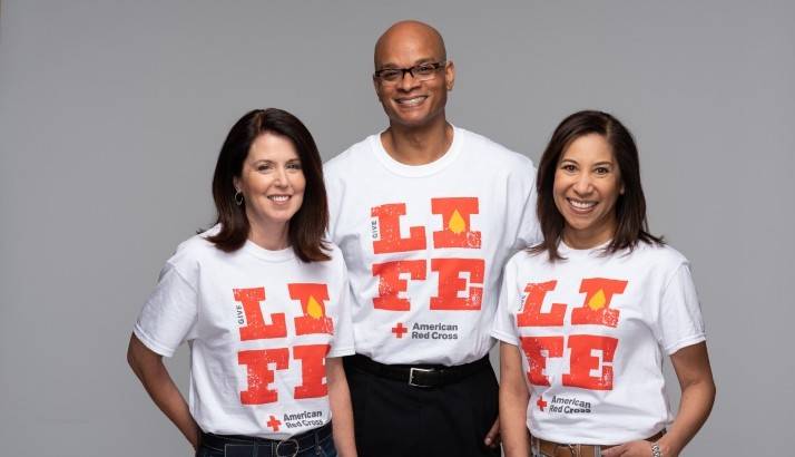 american red cross t shirt