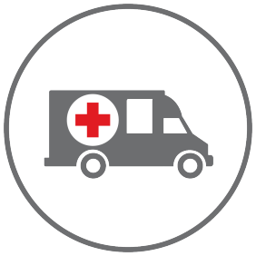 emergency response vehicle icon.