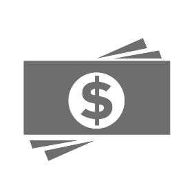 Financial Assistance Cash icon