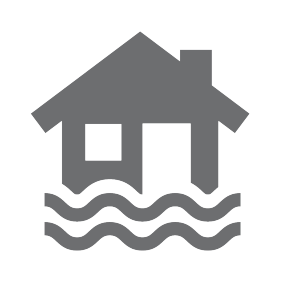 House flood icon