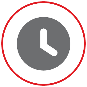 Gráfica de un reloj