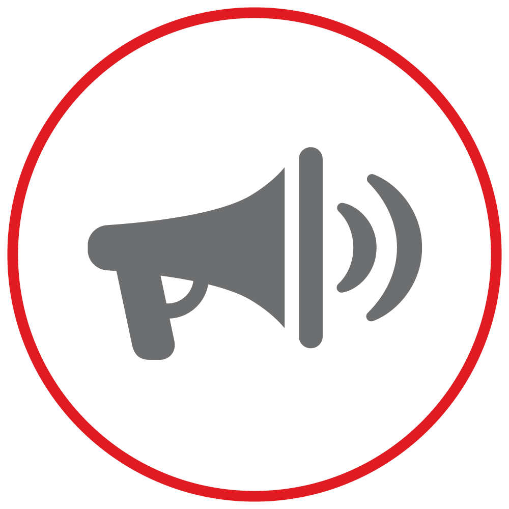 icon of a megaphone