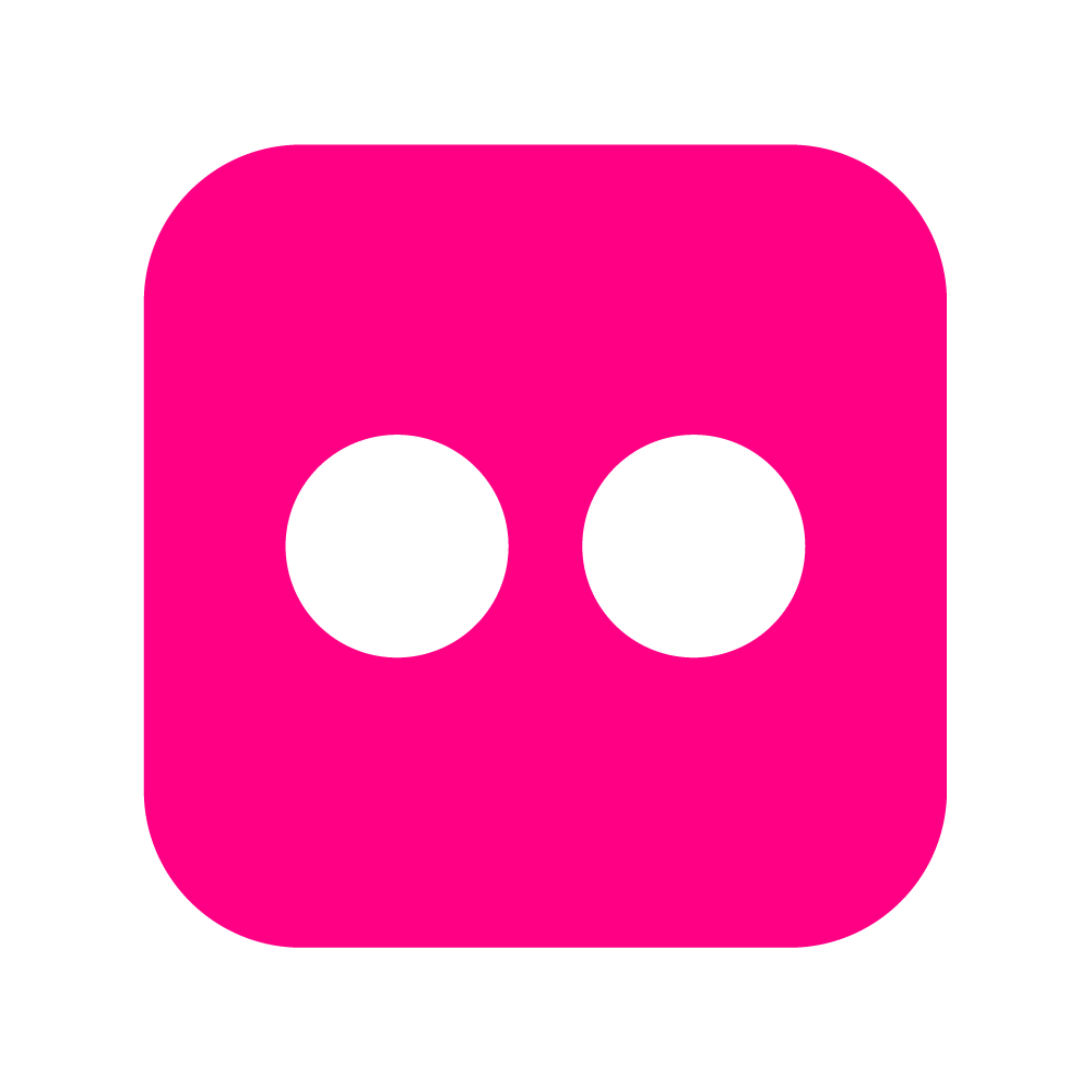 Flickr logo icon.
