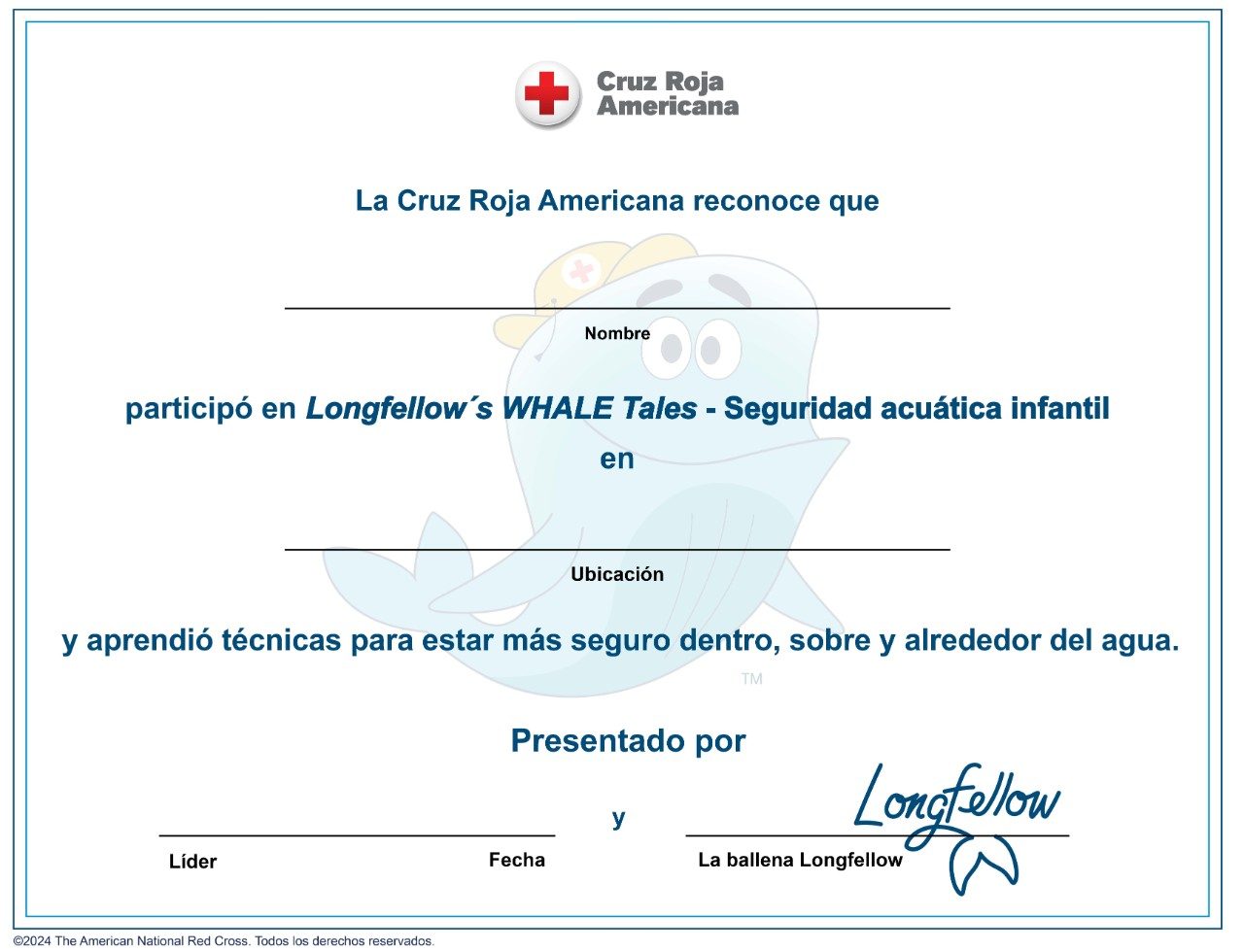 Imagen del certificado de participación